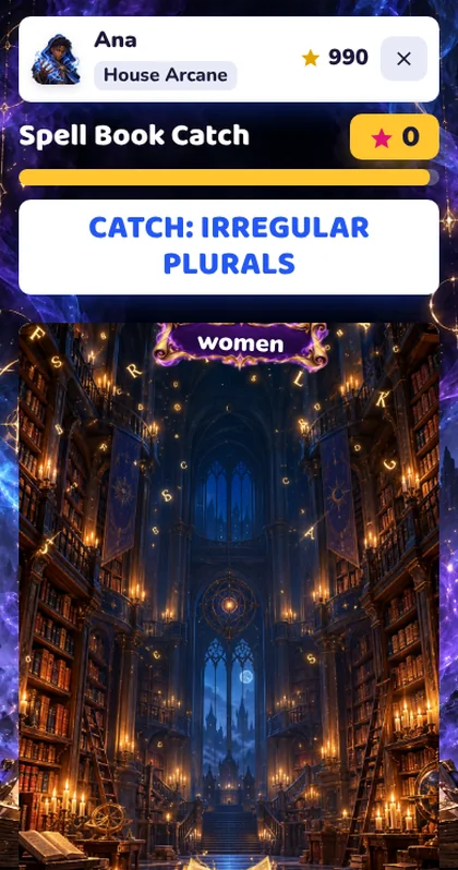 Spell Book Catch