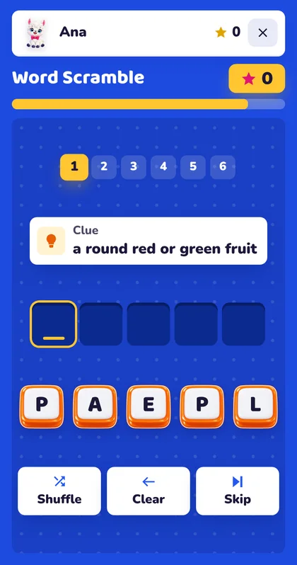 Word Scramble